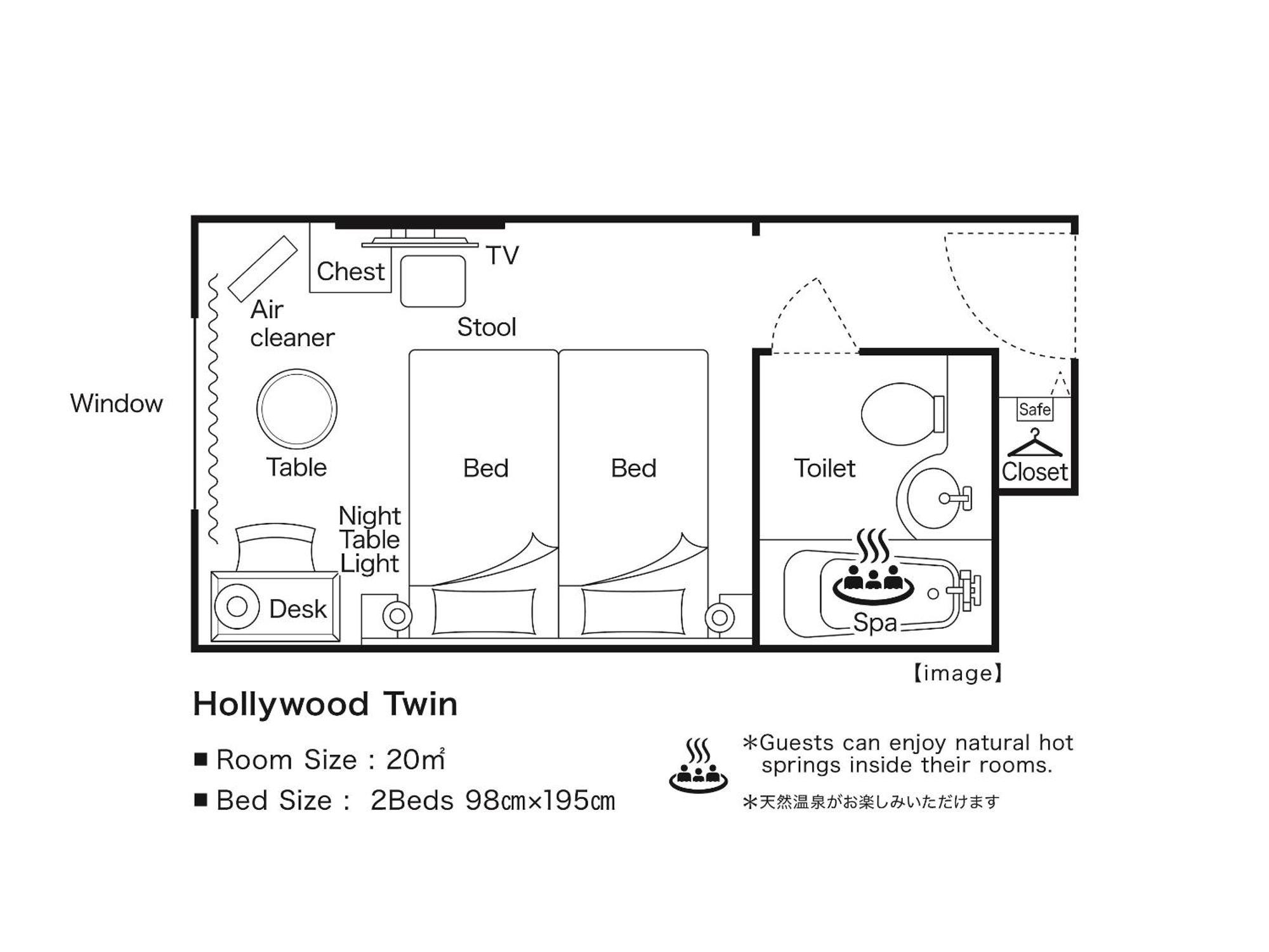 Hollywood Twin Non Smoking,1765346988:JPEG