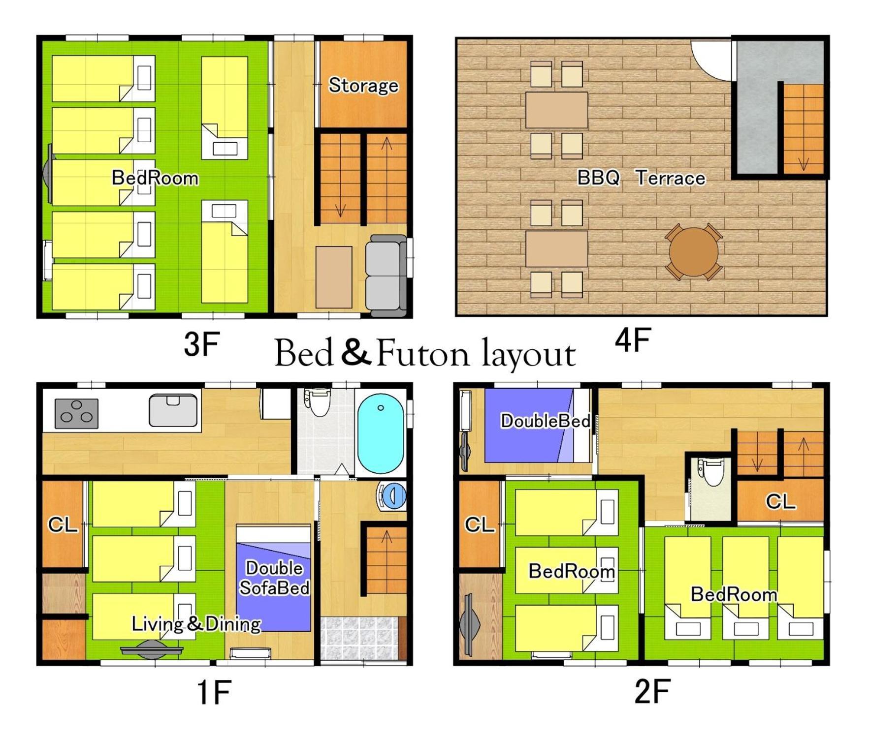 Three-Bedroom Apartment