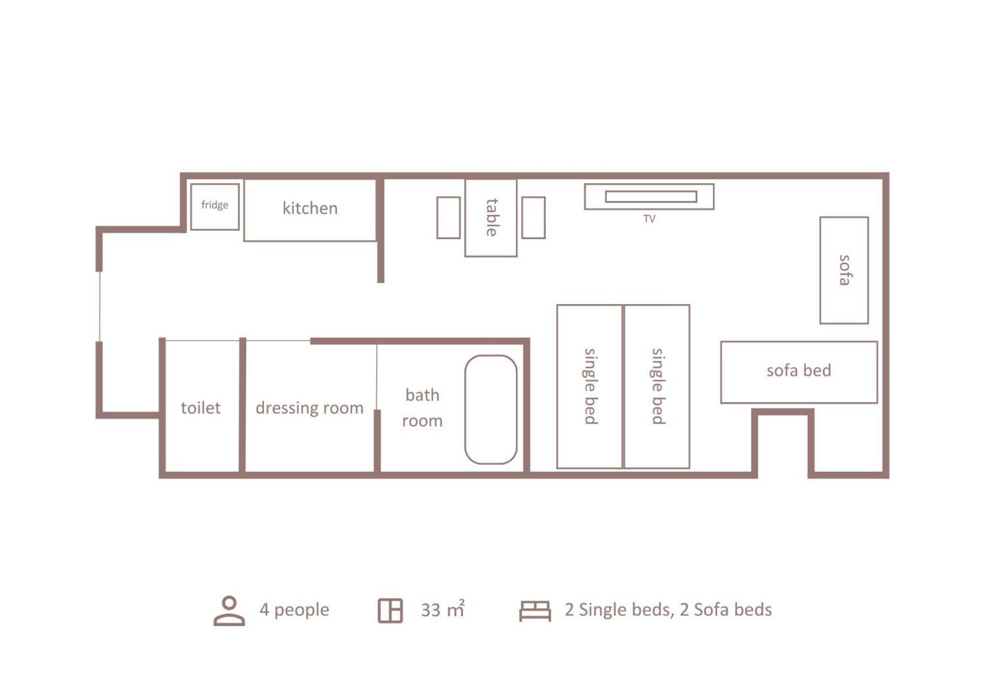 Standard Twin Room with Sofa