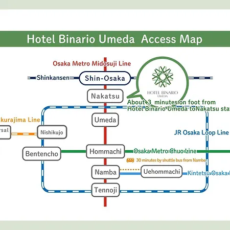 Hotel Binario Umeda-3
